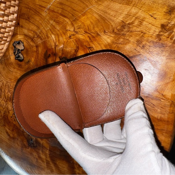 Louis Vuitton Monogram Porte Monnaie Cuvette Coin Purse wallet/vintage, rare - Picture 10 of 17